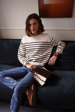 Load image into Gallery viewer, InApril 1986 breton stripe button jumper
