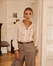 Load image into Gallery viewer, InApril 1986 cotton broderie anglaise shirt
