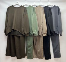 Load image into Gallery viewer, Plain scuba tracksuit
