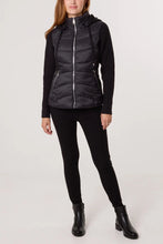 Load image into Gallery viewer, Knitted sleeve padded jacket
