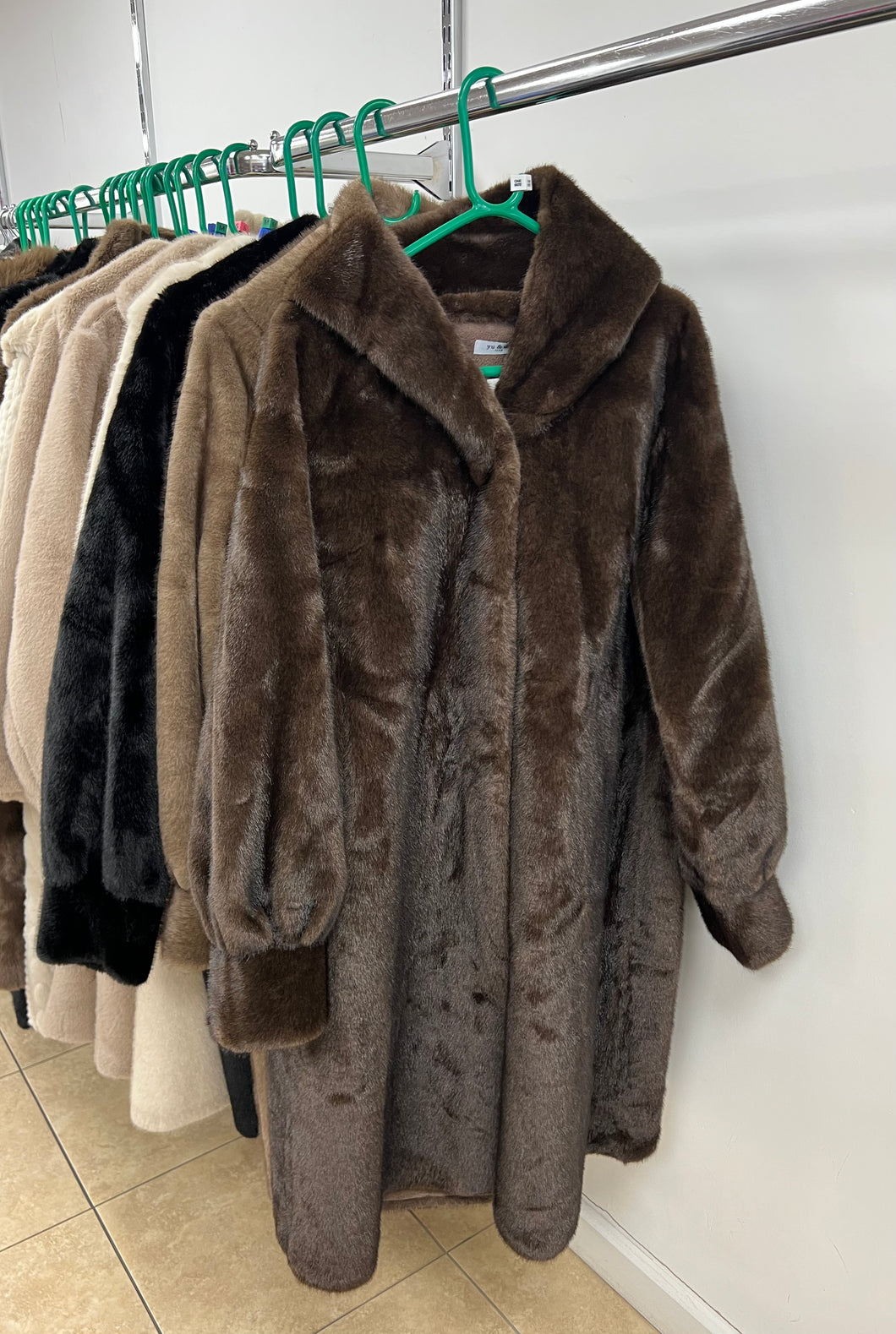 Teddy bear coat with hood