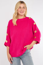 Load image into Gallery viewer, Sugarbabe premium button detail jumper
