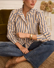Load image into Gallery viewer, InApril 1986 cotton stripe overshirt
