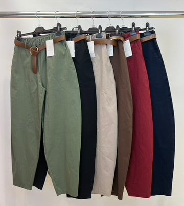 Barrel leg magic trouser