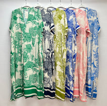 Load image into Gallery viewer, Safari print tunic dress
