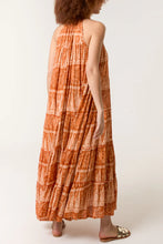 Load image into Gallery viewer, Ethnic print maxi tie dress
