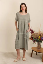 Load image into Gallery viewer, Sugarbabe stonewashed linen dress
