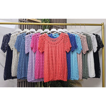 Load image into Gallery viewer, Crochet stretch top
