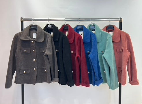 Soft boucle jacket