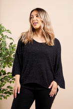 Load image into Gallery viewer, Lurex mesh knit jumper
