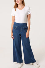 Load image into Gallery viewer, QED pull on denim trouser

