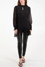 Load image into Gallery viewer, Dimante chiffon top
