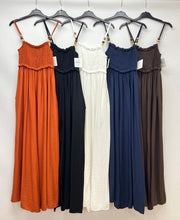 Load image into Gallery viewer, Strappy bead jumpsuit
