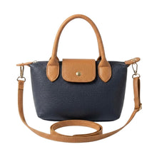 Load image into Gallery viewer, Leather contrast crossbody bag
