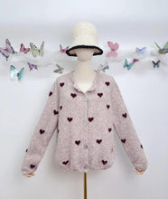 Load image into Gallery viewer, Heart cardigan
