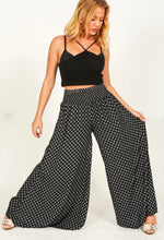 Load image into Gallery viewer, Circle print wide leg trouser
