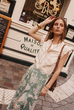 Load image into Gallery viewer, InApril 1986 cotton embroidered top

