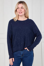 Load image into Gallery viewer, Sugarbabe glitter round neck jumper
