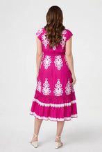 Load image into Gallery viewer, Stella Morgan ikat print dress
