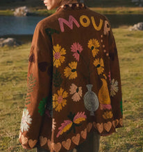Load image into Gallery viewer, Printed suedette jacket
