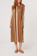 Load image into Gallery viewer, Lurex stripe dress
