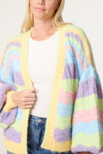 Load image into Gallery viewer, Multicolour knitted cardigan
