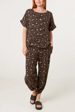 Load image into Gallery viewer, Leopard cheesecloth co-ord
