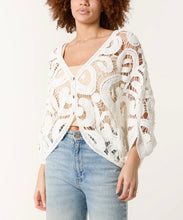 Load image into Gallery viewer, Crochet paisley cardigan
