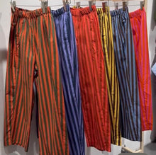 Load image into Gallery viewer, Cotton stripe trouser
