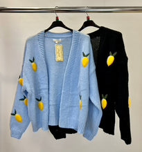 Load image into Gallery viewer, Luzabelle lemon cardigan
