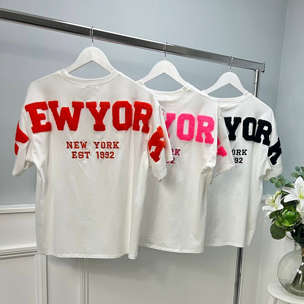 New York cotton t-shirt