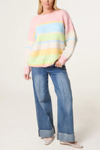 Load image into Gallery viewer, Stripe knitted jumper
