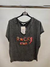 Load image into Gallery viewer, Rockstar stonewashed t-shirt
