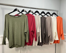 Load image into Gallery viewer, Soft knit round neck top
