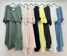 Load image into Gallery viewer, Cotton two piece dress
