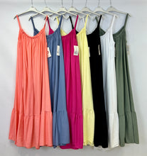 Load image into Gallery viewer, Plain strap maxi dress
