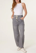 Load image into Gallery viewer, QED denim barrel leg trousers
