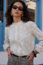 Load image into Gallery viewer, InApril 1986 cotton embroidered shirt
