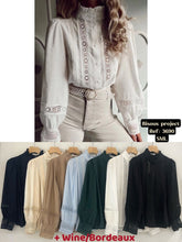 Load image into Gallery viewer, Bisou project lace detail shirt
