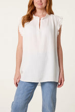 Load image into Gallery viewer, Cheesecloth sleeveless top

