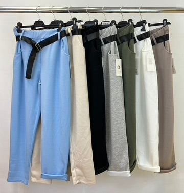 Soft touch belt jogger