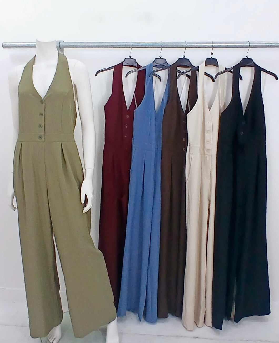 Halterneck jumpsuit