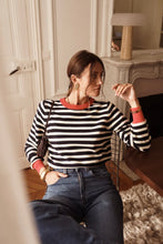 Load image into Gallery viewer, InApril1986 breton stripe jumper
