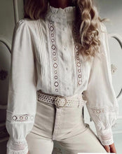 Load image into Gallery viewer, Bisou project lace detail shirt
