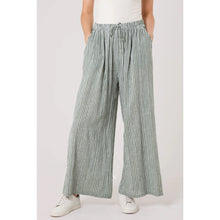 Load image into Gallery viewer, Cotton stripe trouser
