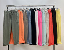 Load image into Gallery viewer, Square pocket stretch trousers
