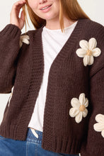 Load image into Gallery viewer, Daisy crochet cardigan
