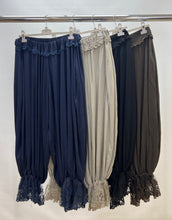 Load image into Gallery viewer, Lace bottom bloom trouser
