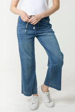 Load image into Gallery viewer, Denim straight leg trousers
