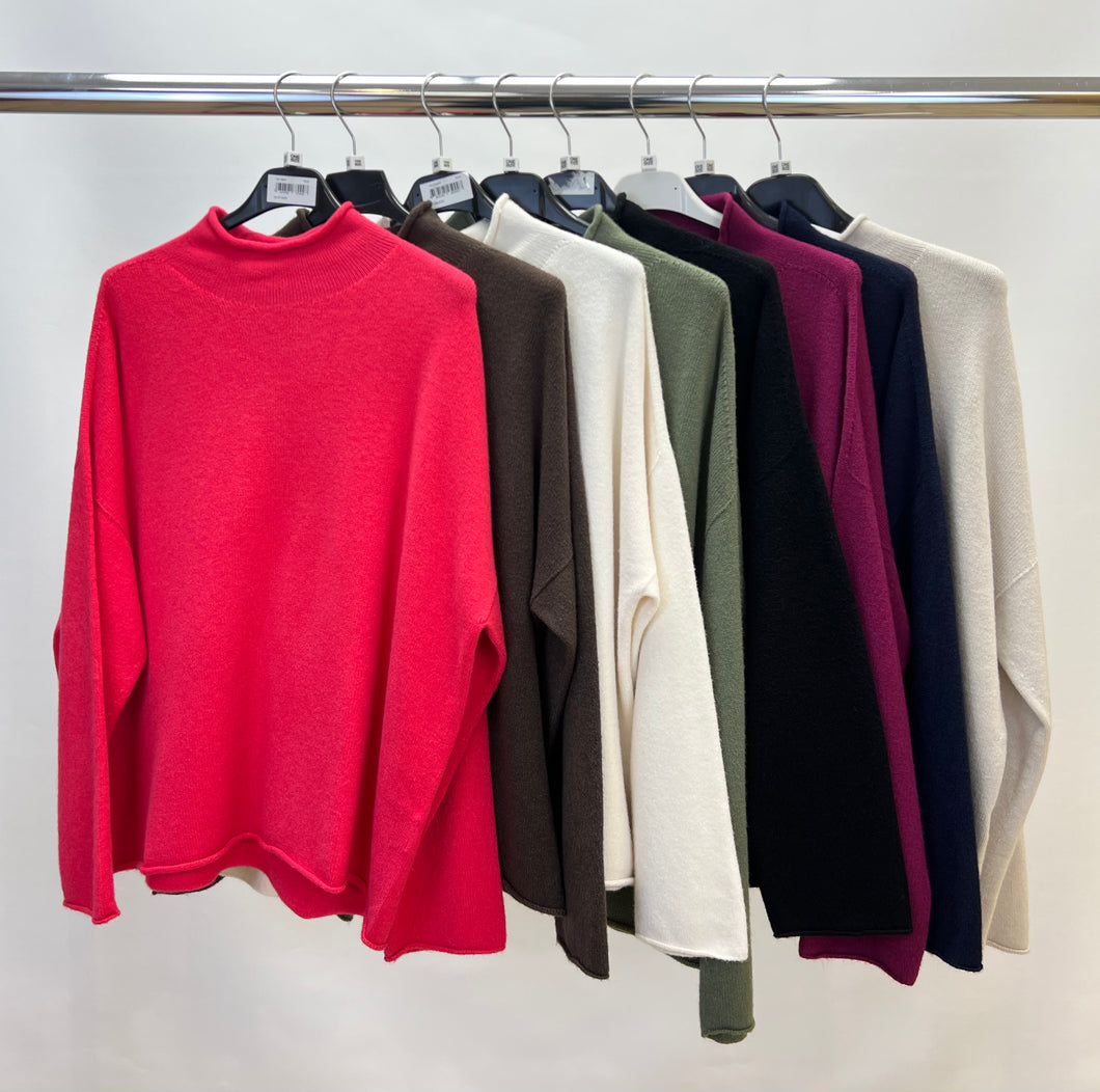 Alpini funnel neck jumper